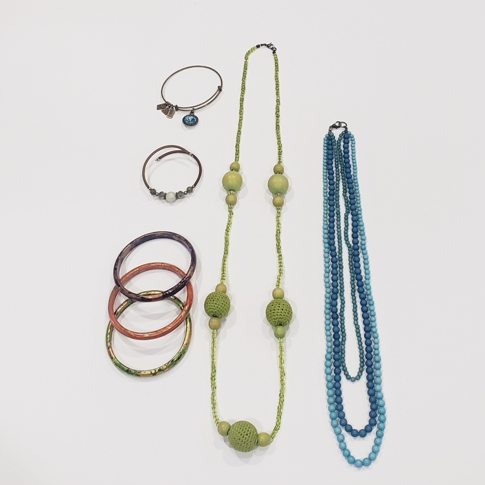 Boho Necklace and Bracelet Set